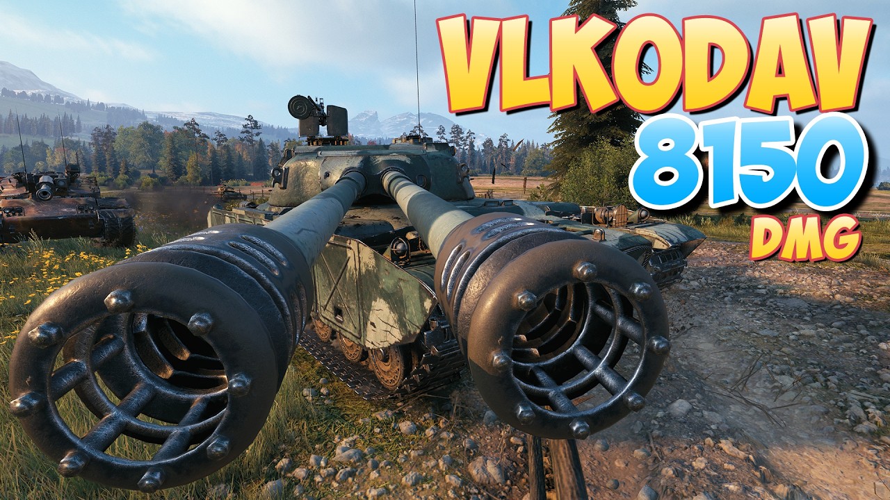 Vlkodav - 8 Фрагов 8.1K Урона • Мир Танков