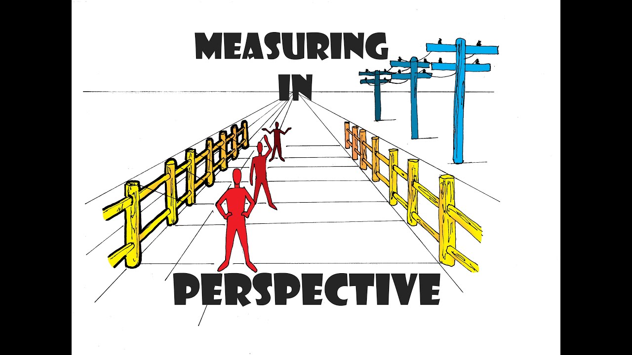 Drawing in Perspective  ( How to Measure in Perspective)