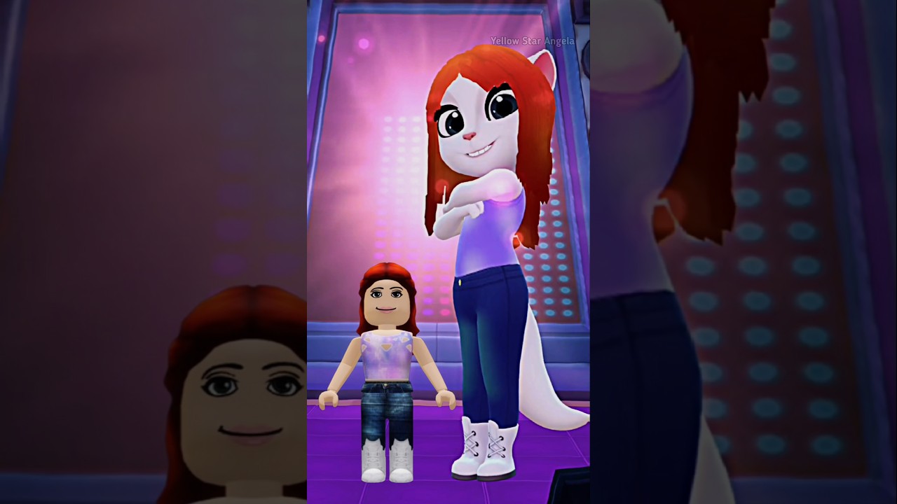 Roblox Red-haired Girl Cosplay🔥 | My Talking Angela 2