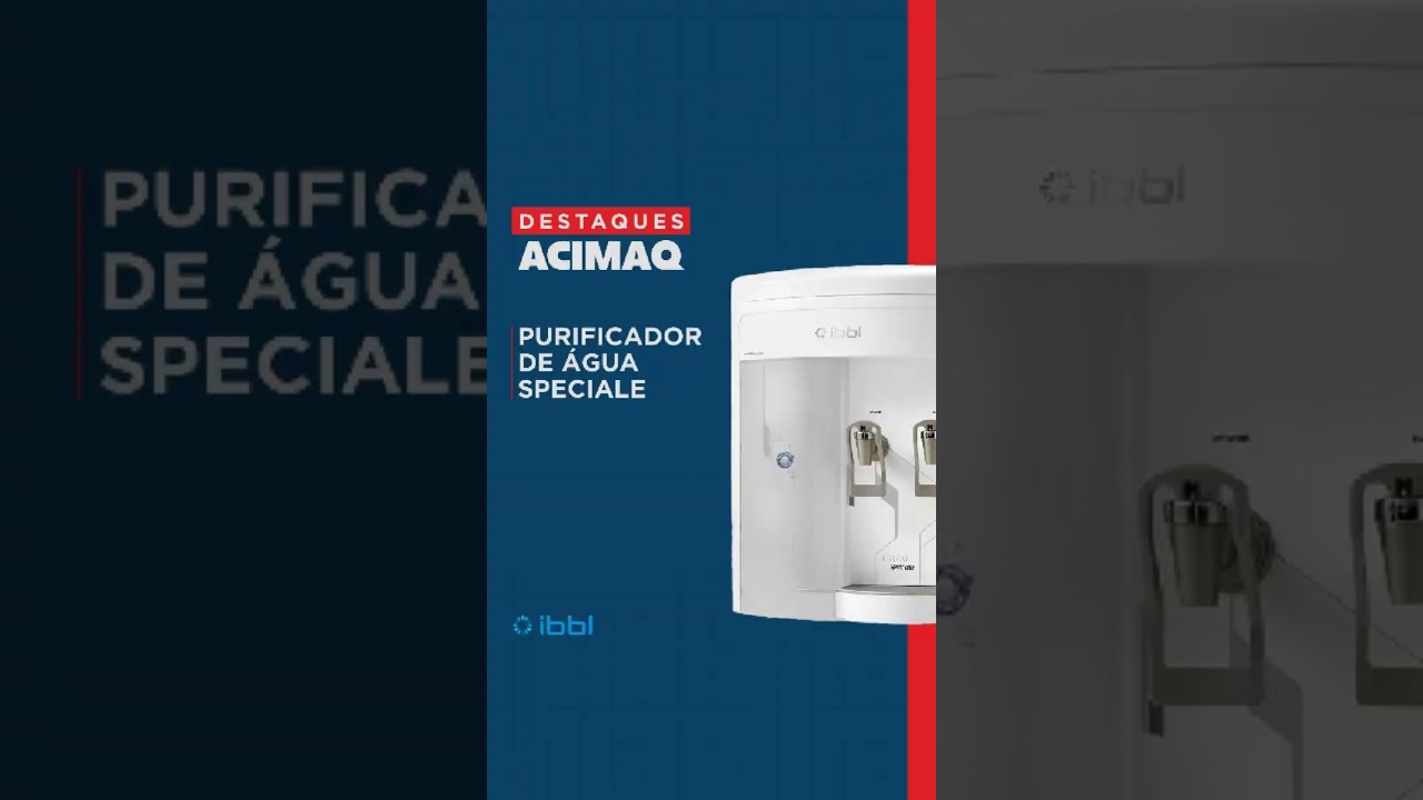 Conhe&ccedil;a o FR600 Especiale da IBBL! #purificador #acimaq #agua #aguafresca #ibbl