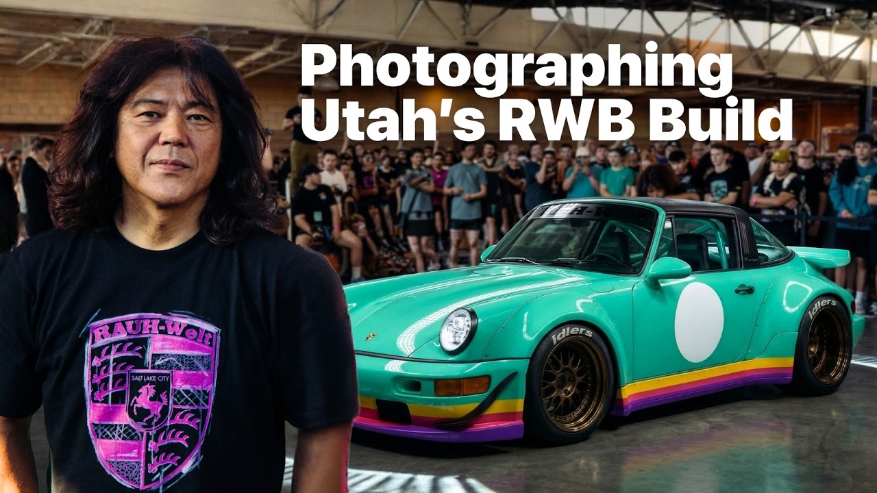 POV Photography: RWB Porsche Gundam Build (Meeting Nakai-san)
