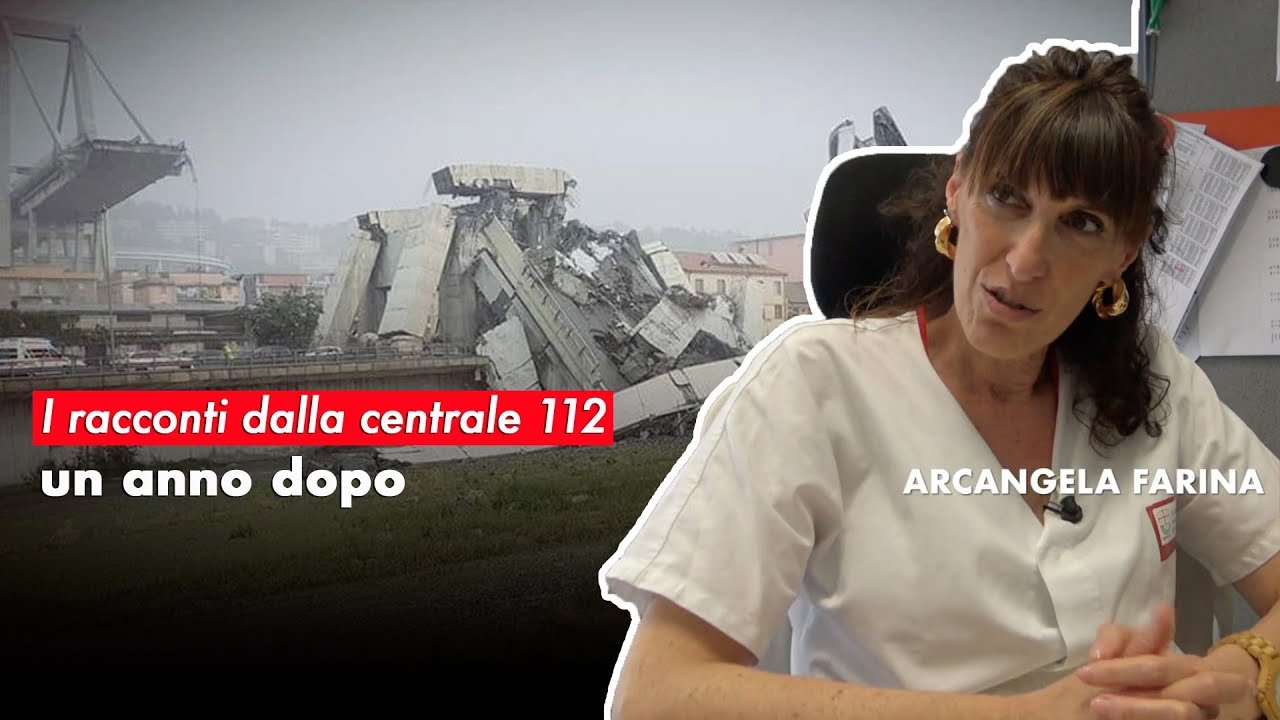 Ponte Morandi, un anno dopo: i racconti dal 112
