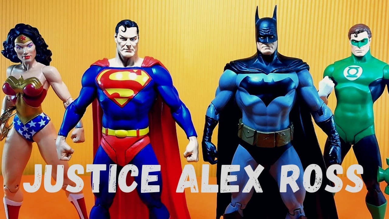 Justice Box Set Alex Ross figura de colección Dc Direct Review en Español
