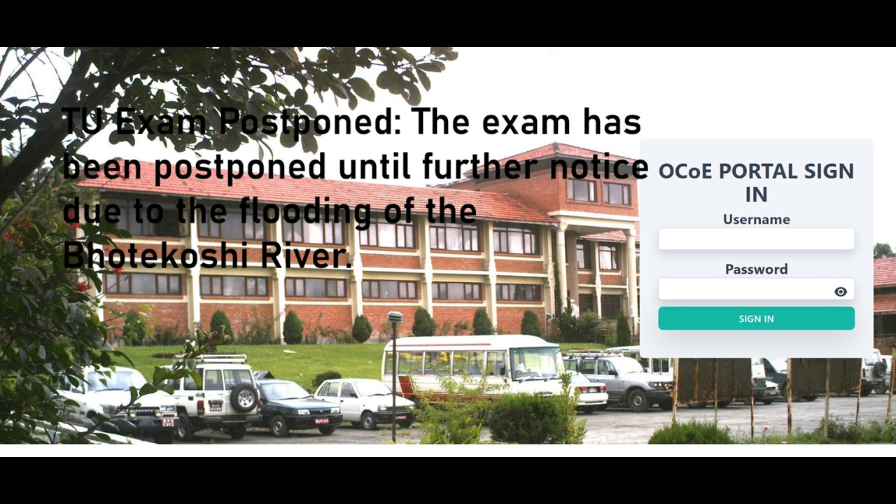 TU Exam Postponed: परीक्षा स्थगित गरिएको सम्बन्धी अत्यन्त जरुरी सूचना ।