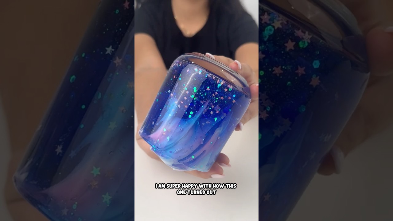 Воссоздаем вирусный слайм &laquo;Аврора&raquo; с Pinterest ✨🌌