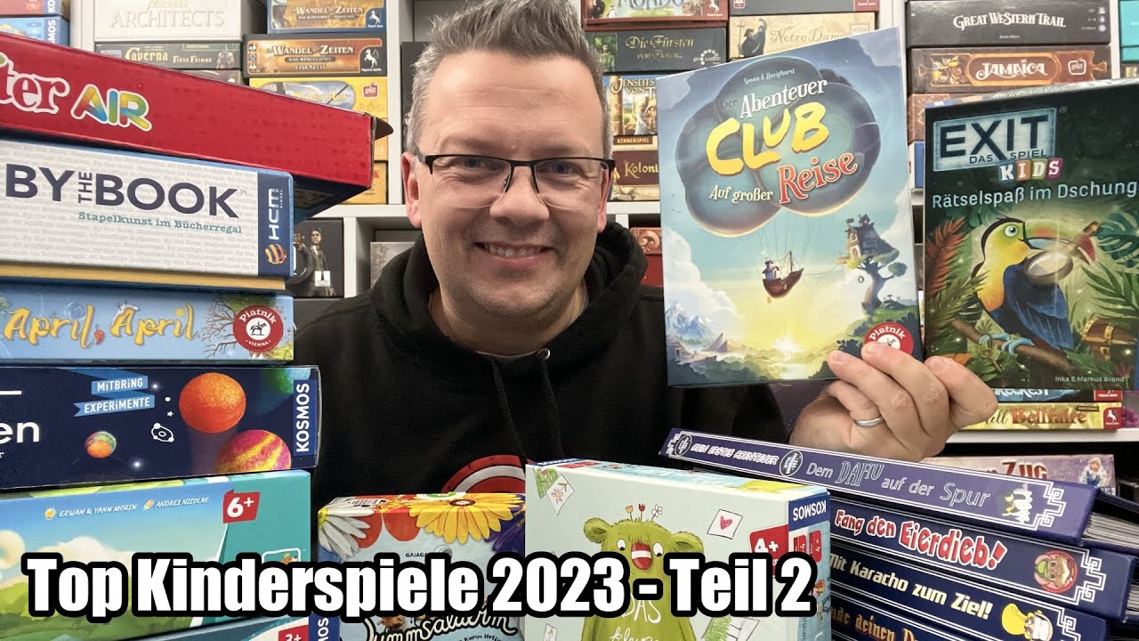 Die besten Kinderspiele im Jahr 2023 - Teil 2
