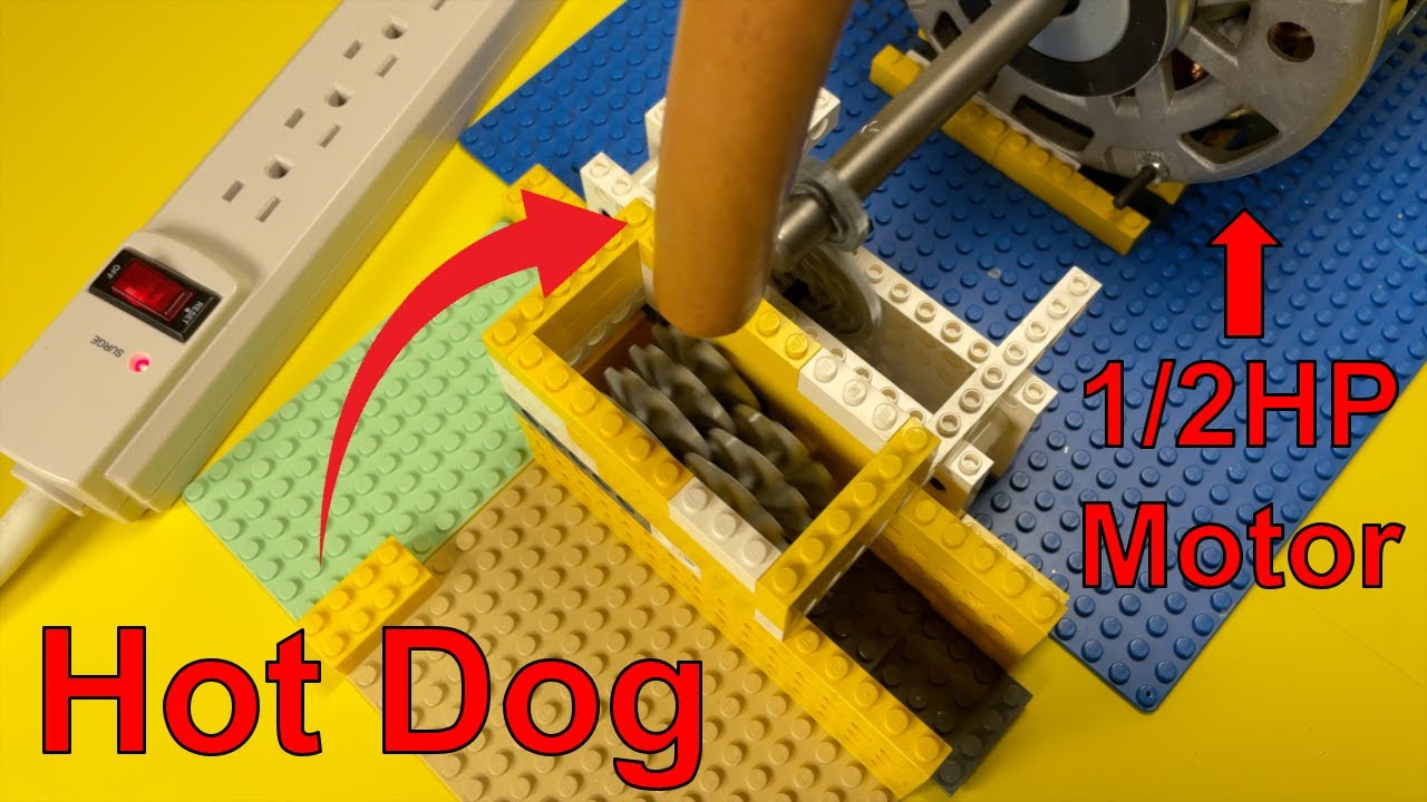 The World’s STRONGEST LEGO Shredder