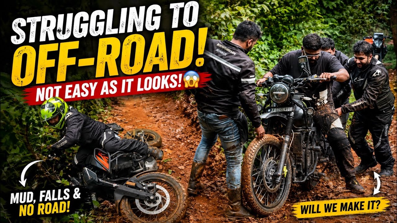 ಕಕ್ಕಬಿಕಿ ಆದ ಹುಡುಗರು: Thrilling Kakkabe Off-Road Adventure!
