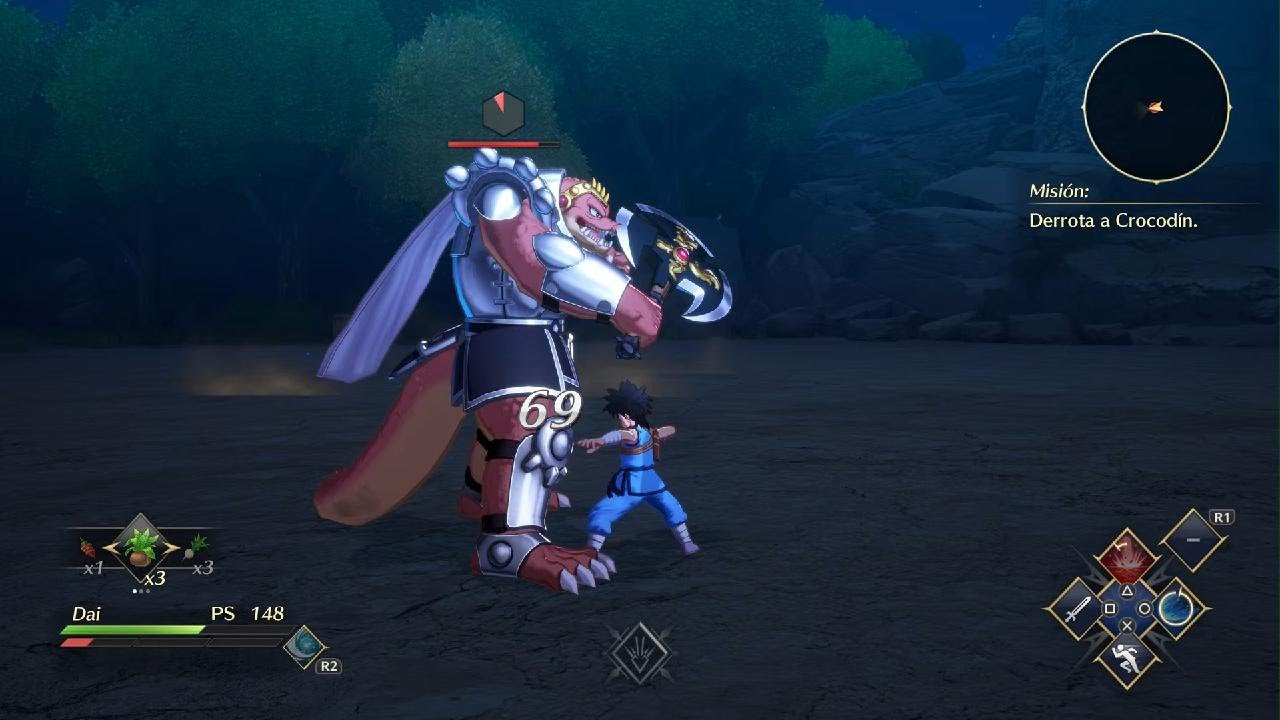 Infinity Strash DRAGON QUEST The Adventure of Dai Crocodine Boss Battle 2-6 No items No Dragon Crest