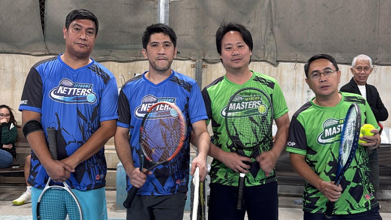 Mike/Mark vs Allan/Yusop | Men's Doubles Masters vs Netters | Skydome Winter's Cup 2026
