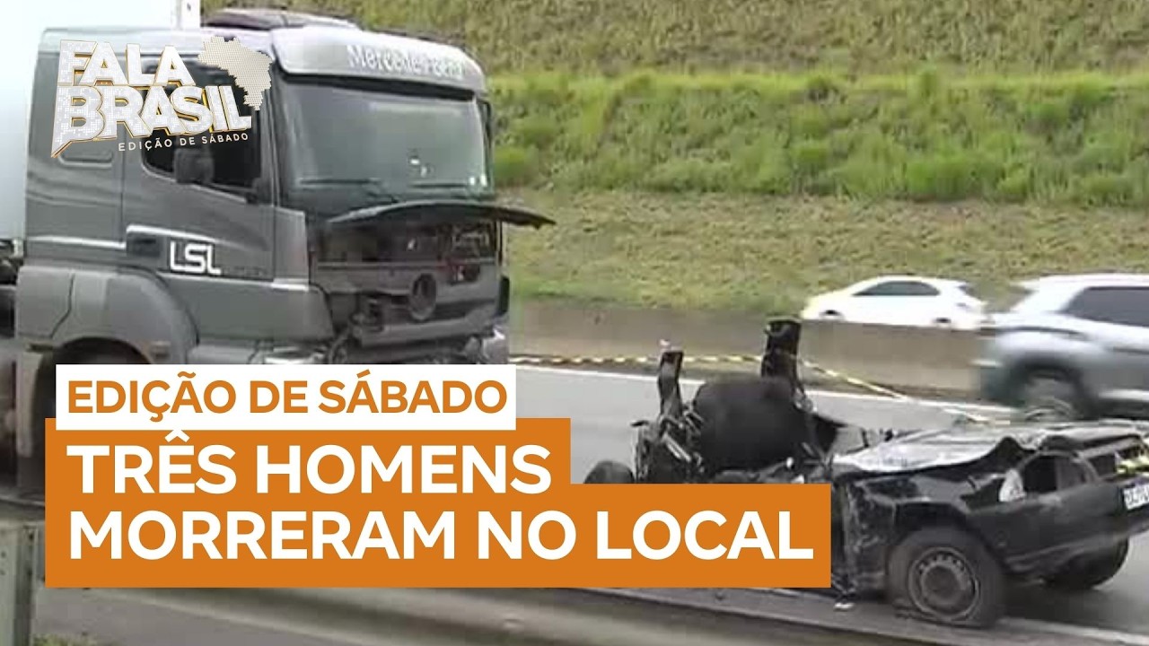 Acidente na Grande São Paulo deixa três mortos e um ferido