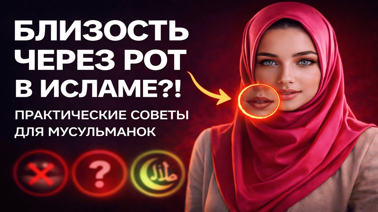 БЛИЗОСТЬ ЧЕРЕЗ РОТ в ИСЛАМЕ - Практические СОВЕТЫ для Мусульманок #ислам #сунна