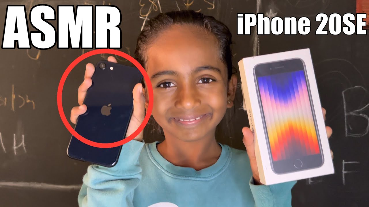 ASMR Unboxing IPhone 20SE 