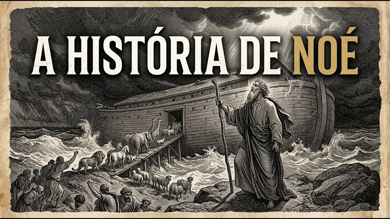 A História Completa de Noé e o Grande Dilúvio | A Arca Que Salvou a Humanidade