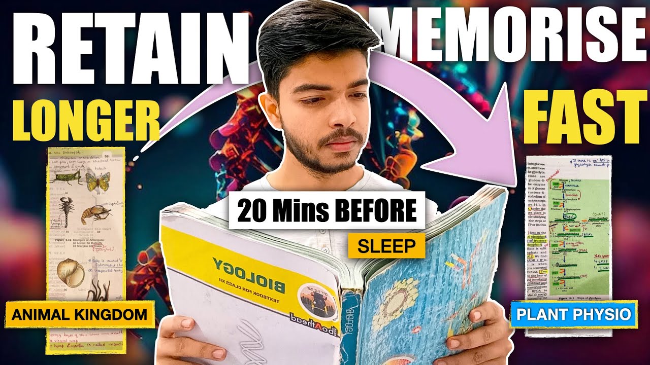 Most PRACTICAL and SCIENTIFIC Way🤯 To MEMORISE EVERY LINE OF BIOLOGY NCERT| SCORE 340+ In NEET2024🔥