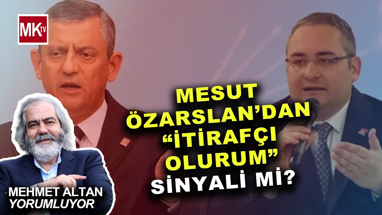 MESUT ÖZARSLAN ÖYLE BİR TWEET ATTI Kİ! İtirafçı Mı Olacak? Mehmet Altan'dan Düşündüren Cevap!