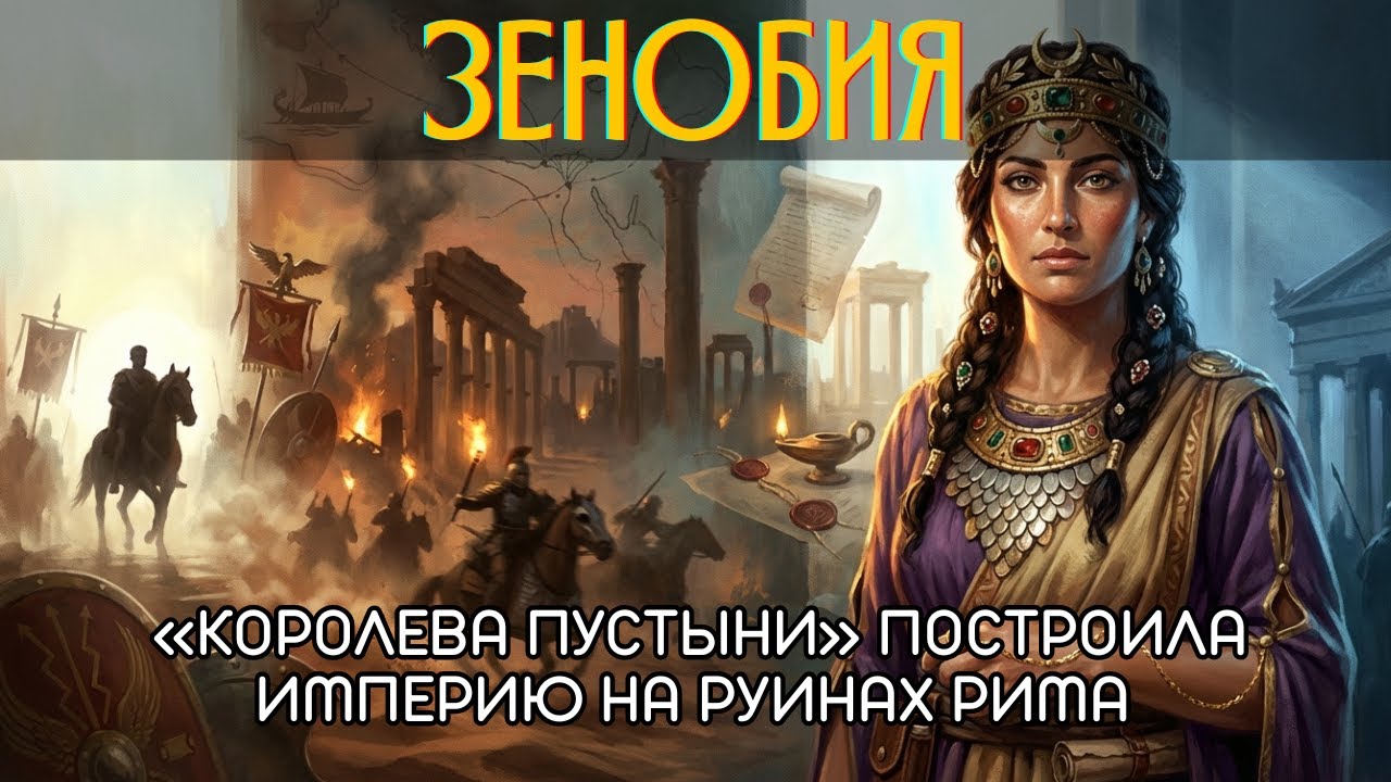 Зенобия: Как «Королева Пустыни» построила империю на руинах Рима 🌙 История на ночь