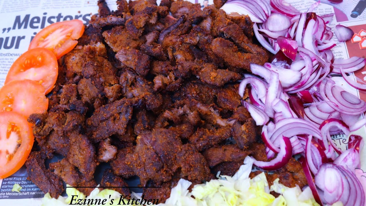 Nigerian Suya Recipe| How to make Nigerian Suya