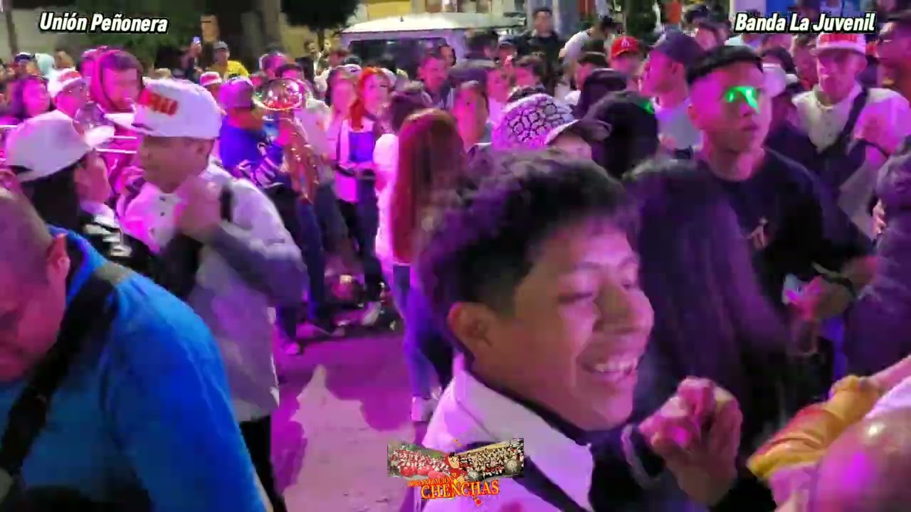 banda la juvenil del peñon de los baños con los chenchas sábado de gloria ..