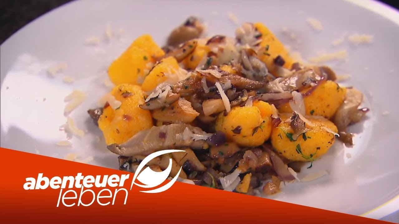Polenta-Gnocchi mit Pilzen in 10 Minuten! | Abenteuer Leben | kabel eins