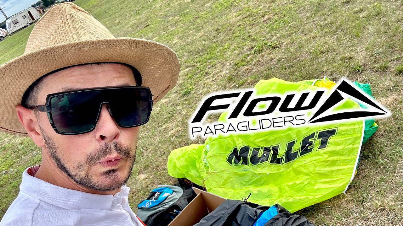 Flow Paragliders Mullet 18m - unboxig i pierwsze wrażenia