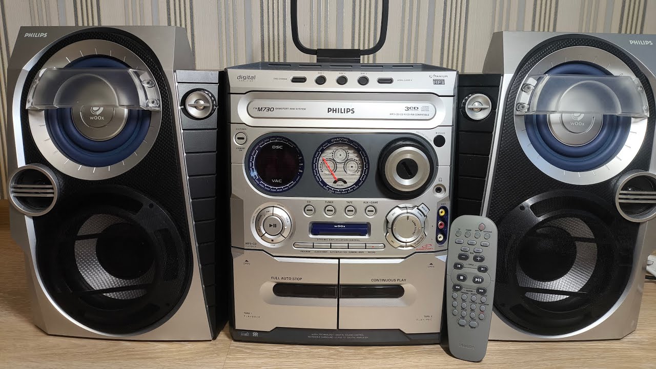 Philips FWM730 Bass Test