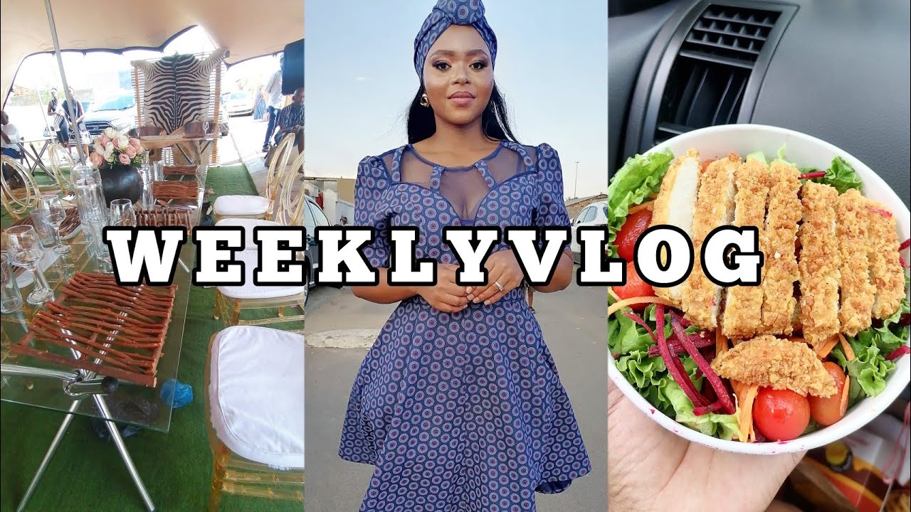 Weeklyvlog : had a wedding and a funeral in one weekend | South African YouTuber