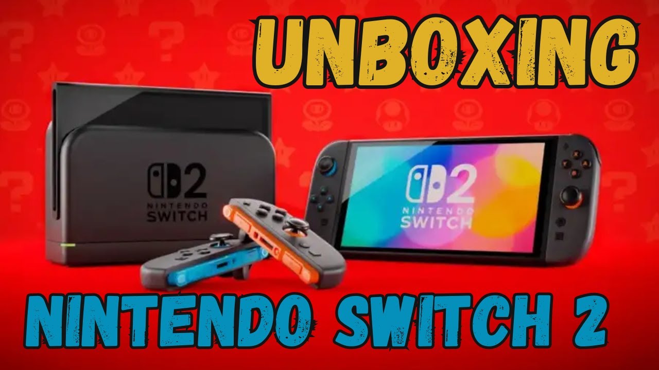 NINTENDO SWITCH 2 UNBOXING  #NintendoSwitch2 #Nintendo