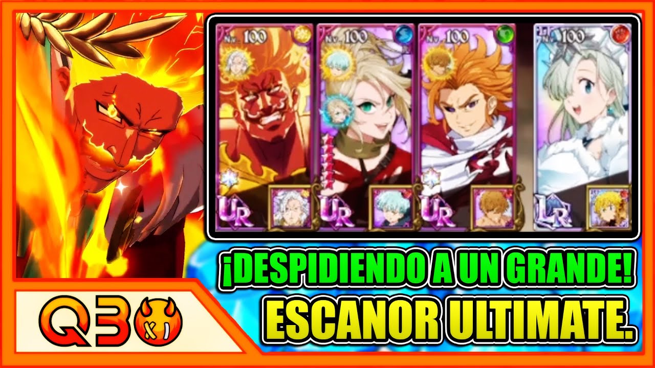 Qbo | ¡SIEMPRE EN NUESTROS CORAZONES! ¡SACÁNDO AL ESCANOR ULTIMATE UYNA VEZ MÁS! | 7DS: Grand Cross
