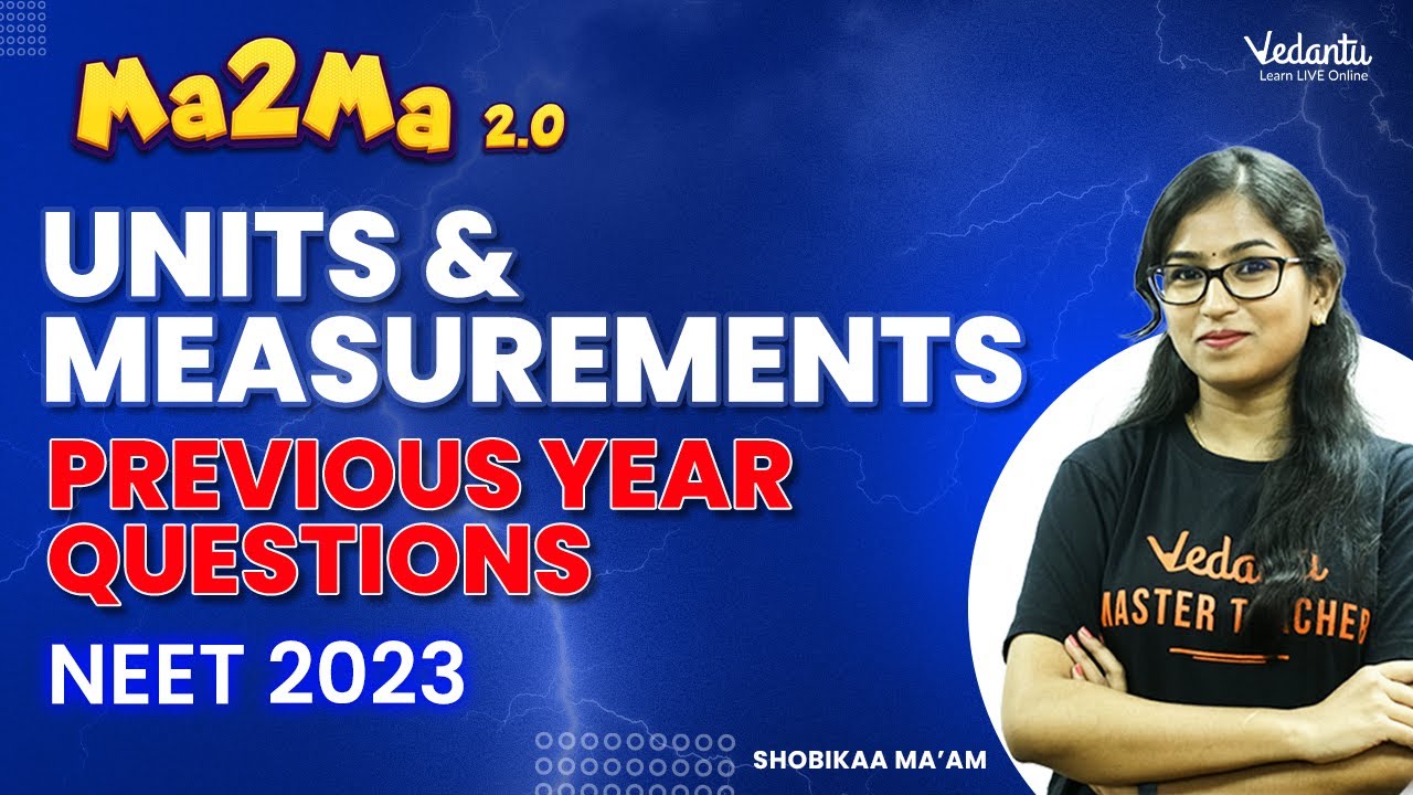 Units & Measurements | Previous Year Question Revision #neet 2023| Shobika Ma'am |#tamilneet