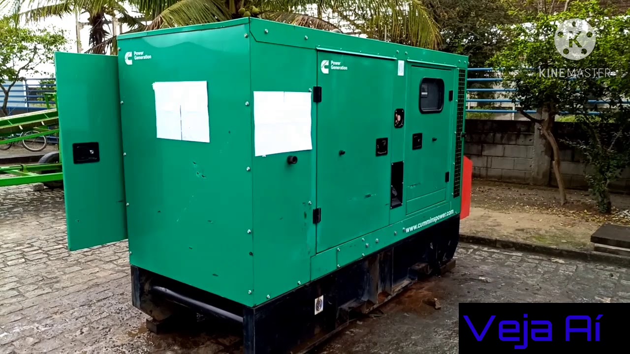 Grupo Gerador Cummins  Manutenção e Limpeza