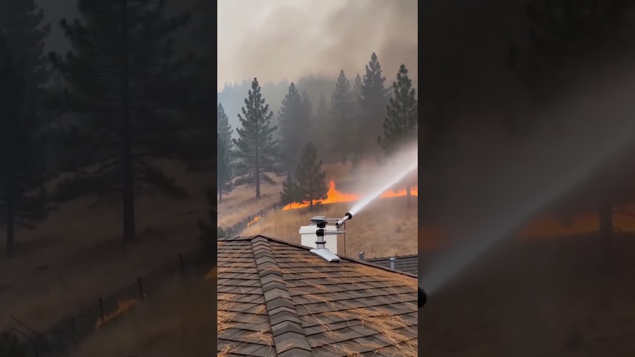 Next-gen firefighting. #wildfire #ScienceAndTech #firefighter #EmergencyResponse #innovations