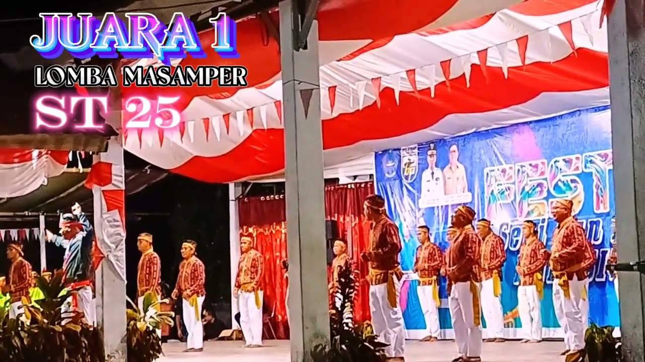 KERENNNN || JUARA 1 LOMBA MASAMPER || GRUP MASAMPER ST 25 || LAGU PERTEMUAN