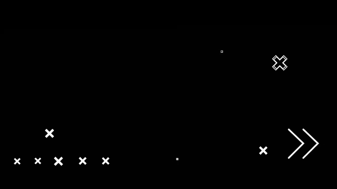New black screen glitch effect video for kinemaster