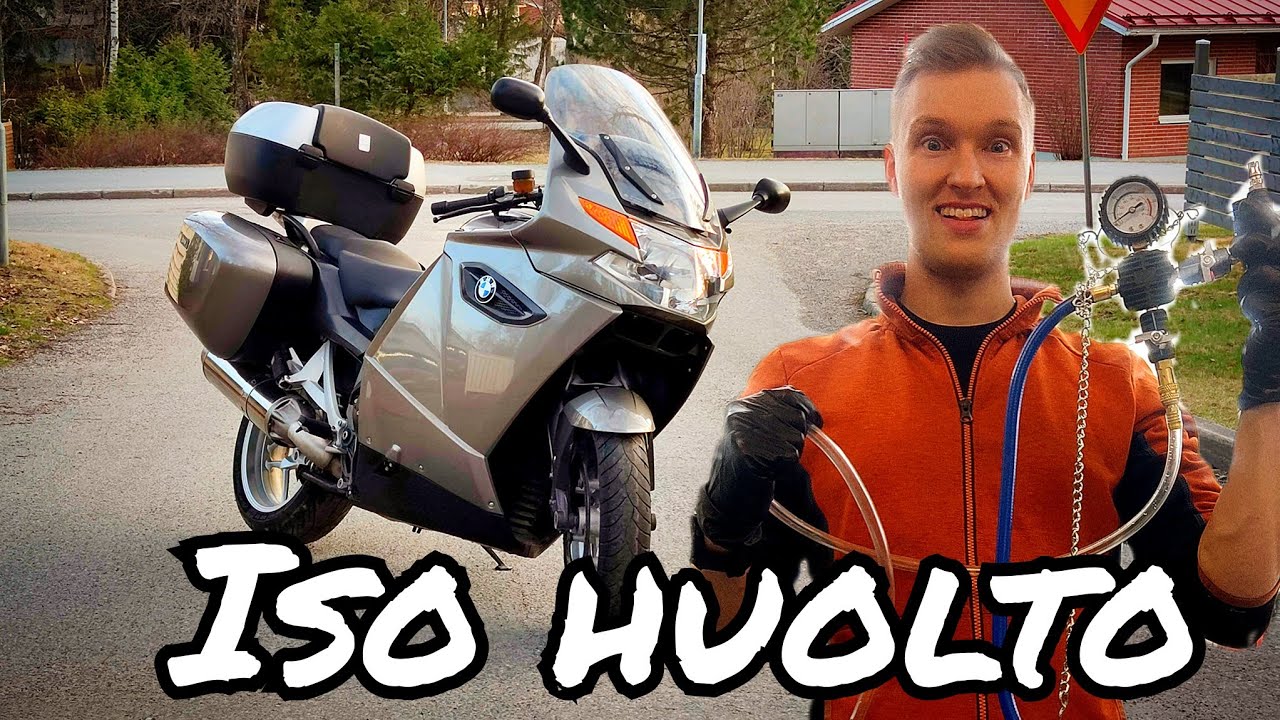 40TKM HUOLTO BUDJETILLA | BMW K1300GT -09