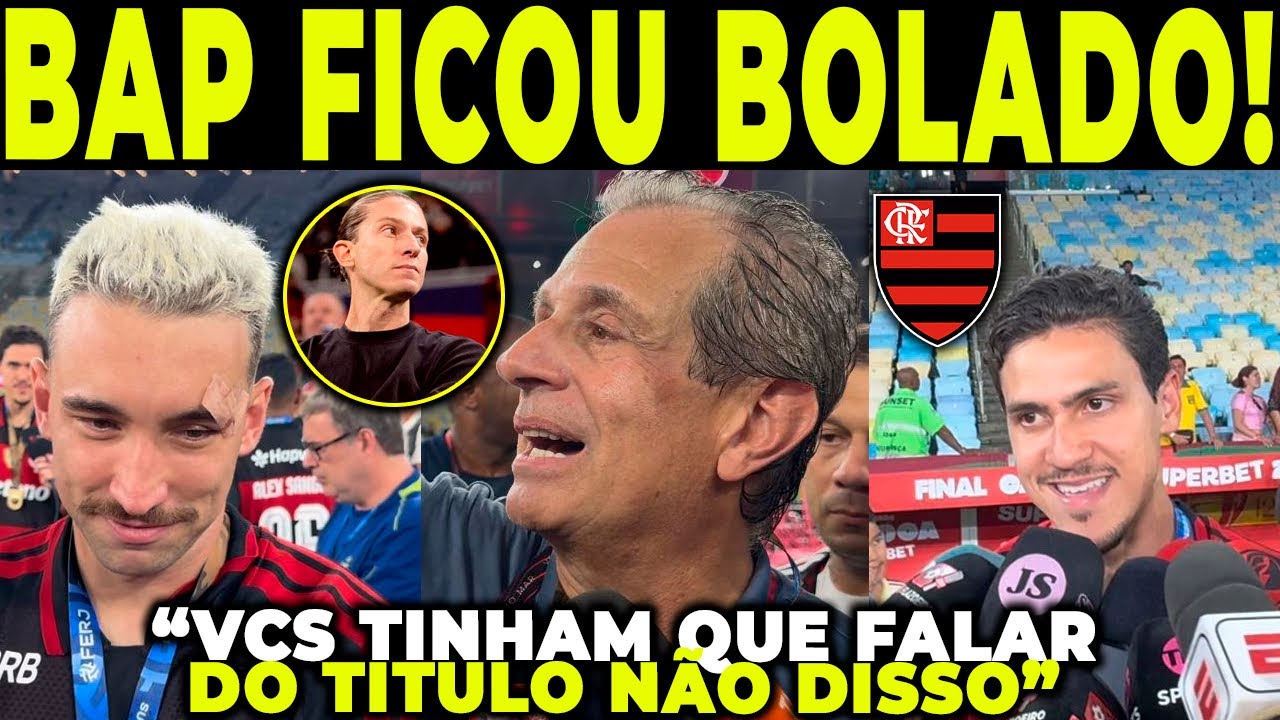 BAP SE IRRITOU COM PERGUNTA! LÉO ORTIZ SAIU EM DEFESA DO FILIPE LUIS