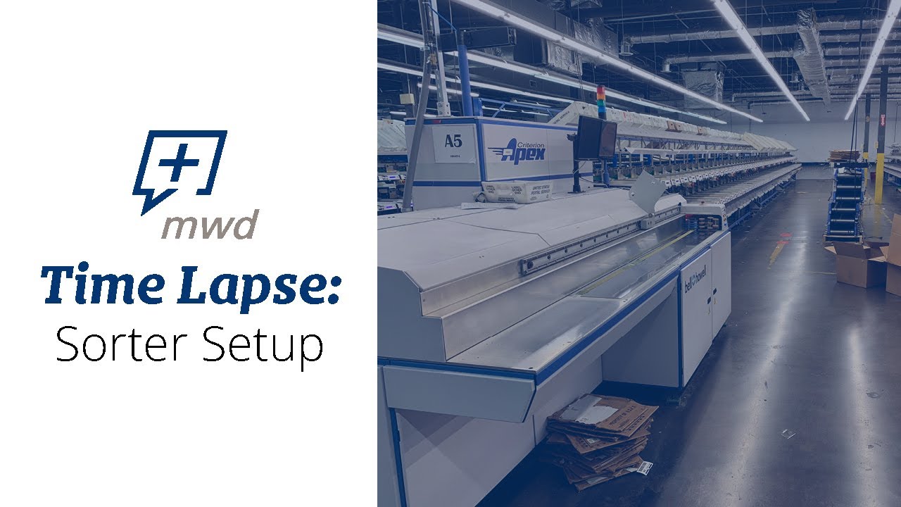 Time Lapse: Sorter Setup