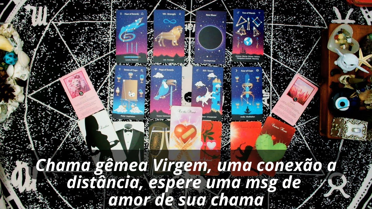 Chama gêmea Virgem, uma conexão a distância, espere uma msg de amor de sua chama