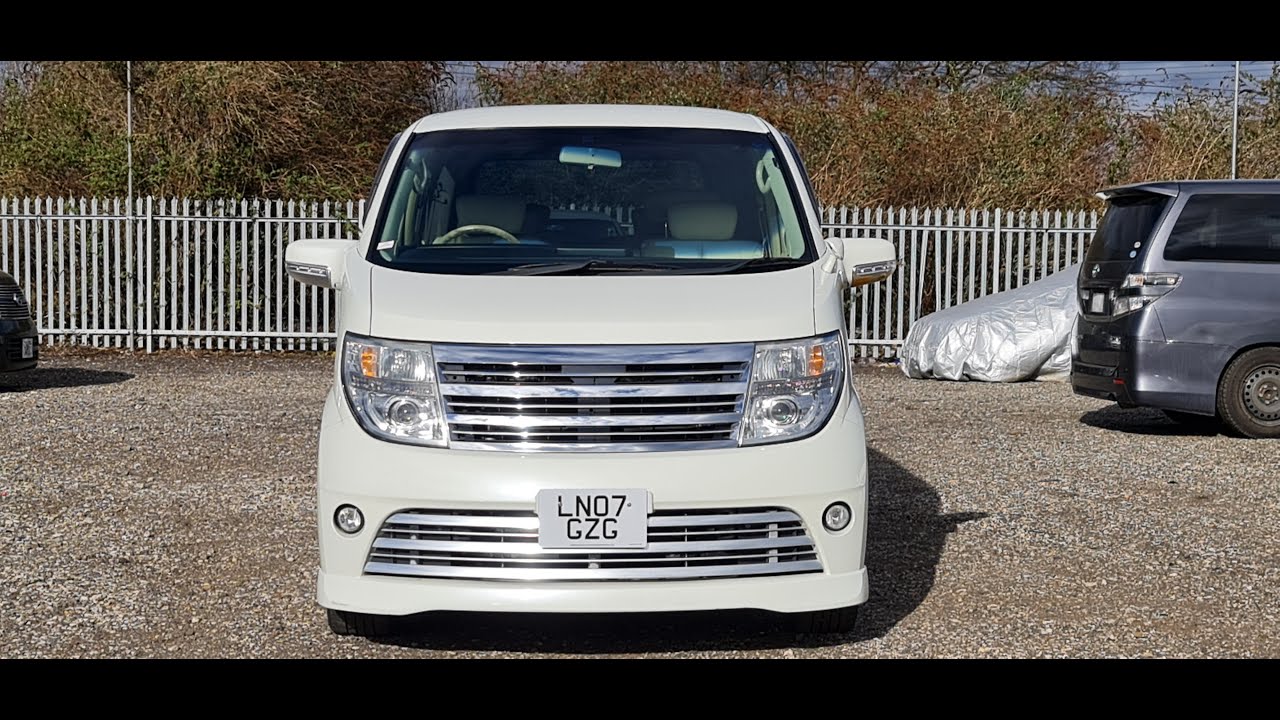 2007 Nissan Elgrand Rider for sale in London.