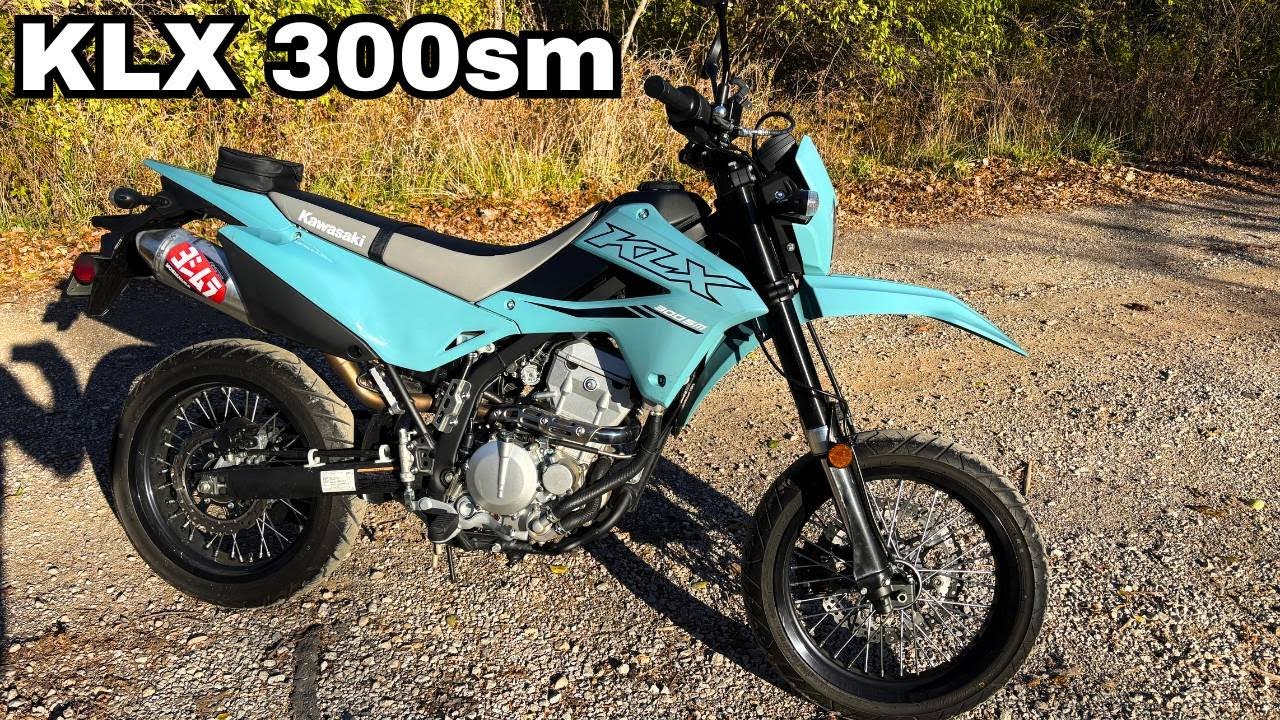 Разгоняю свой Kawasaki KLX 300sm до предела!