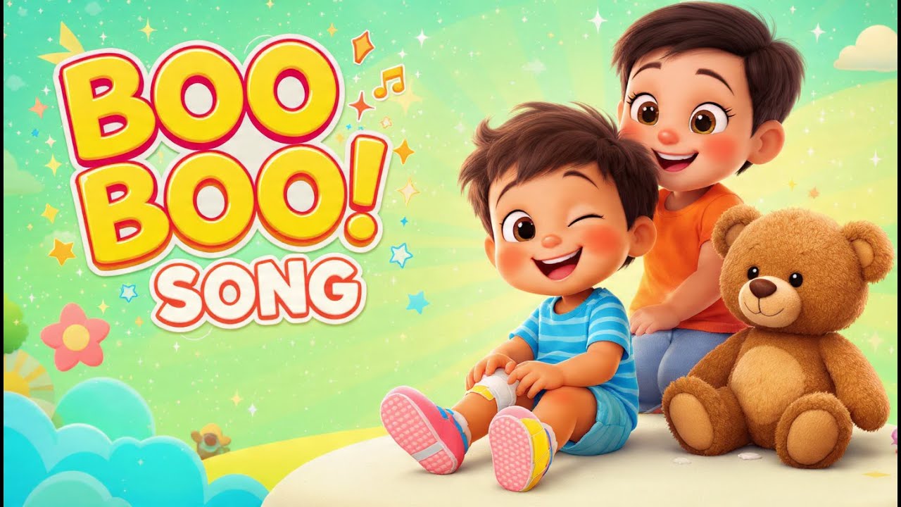 🩹 Boo Boo Song for Kids 💕🎵 | Feel-Better Rhyme for Little Ones