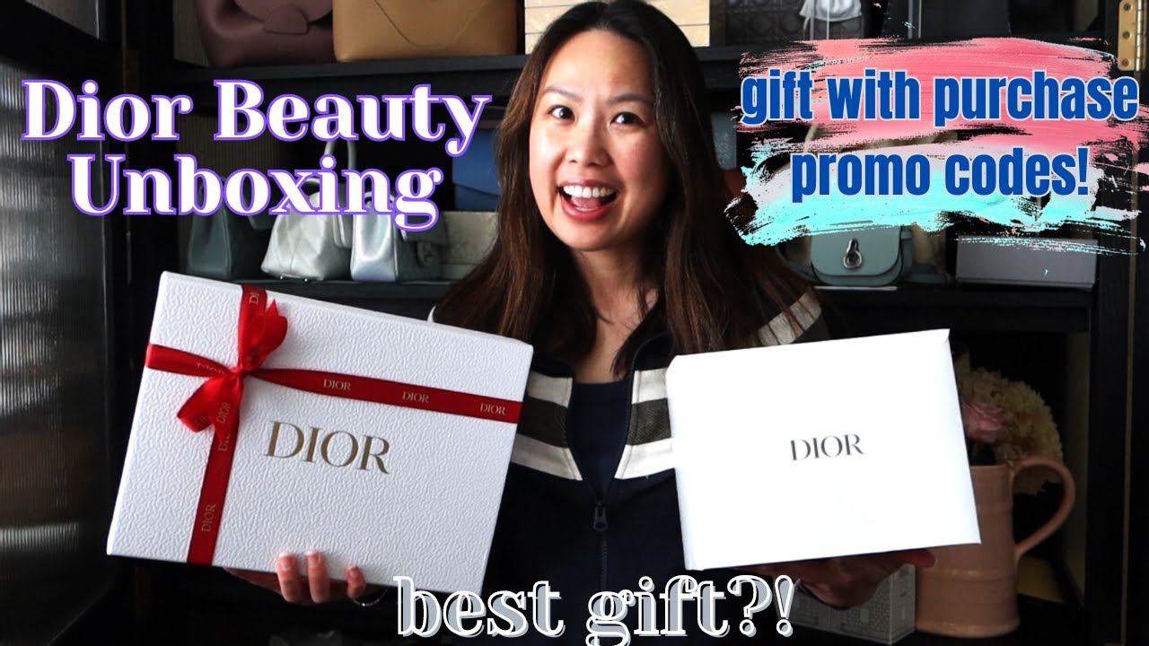 Dior Beauty Unboxing | Best Gift with Purchase?! | Promo codes!!