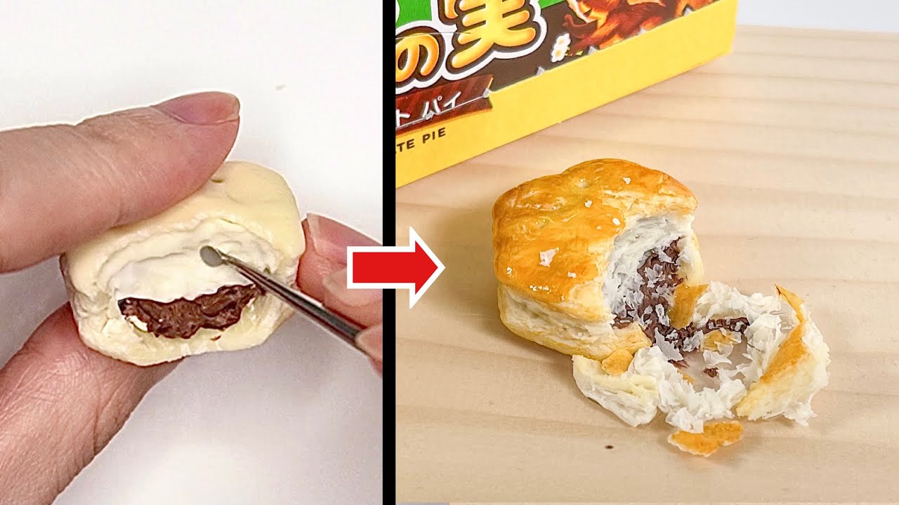 粘土でパイの実作ってみた