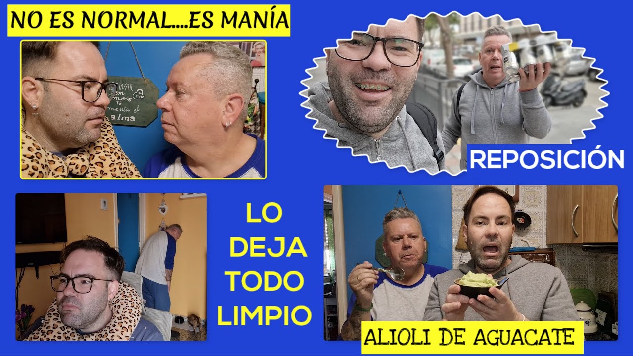 No es NORMAL....es MANÍA 😰 // Hay que REÍRSE de uno MISMO 🫣 // ALIOLI de AGUACATE 🥑 // REPOSICIÓN 🛒