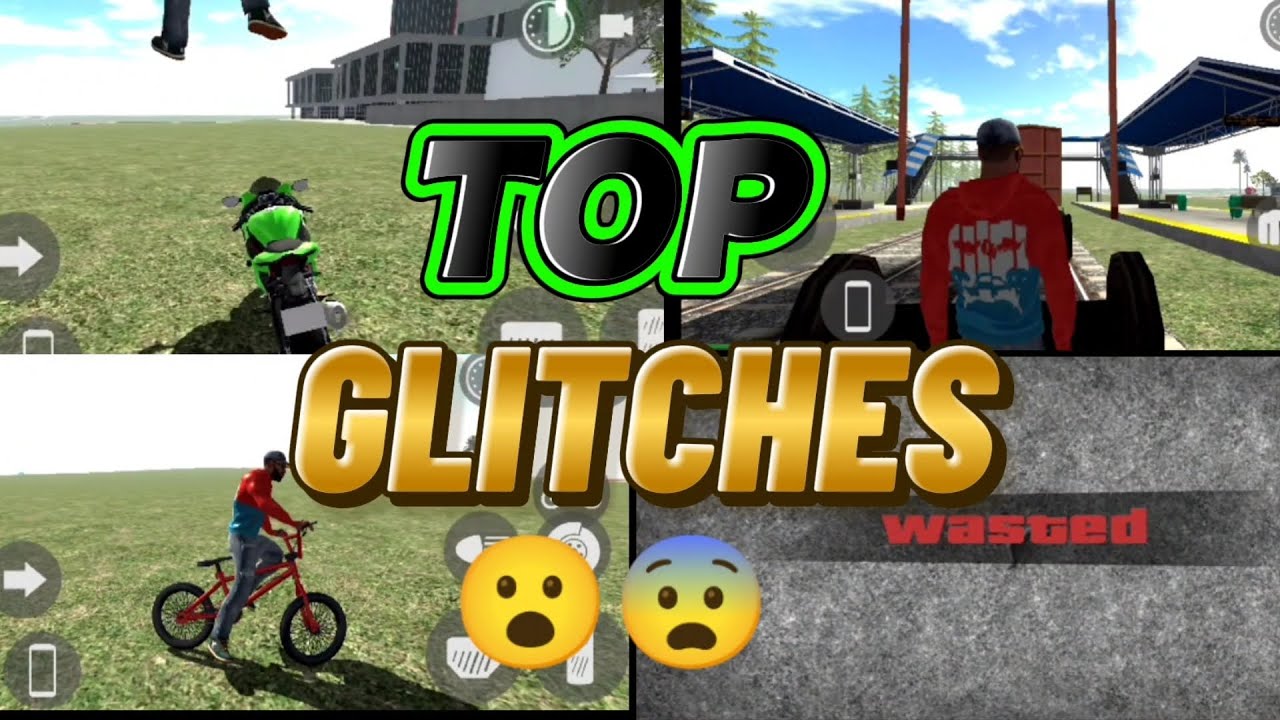 INDIAN bike driving 3d game new Glitches 😨