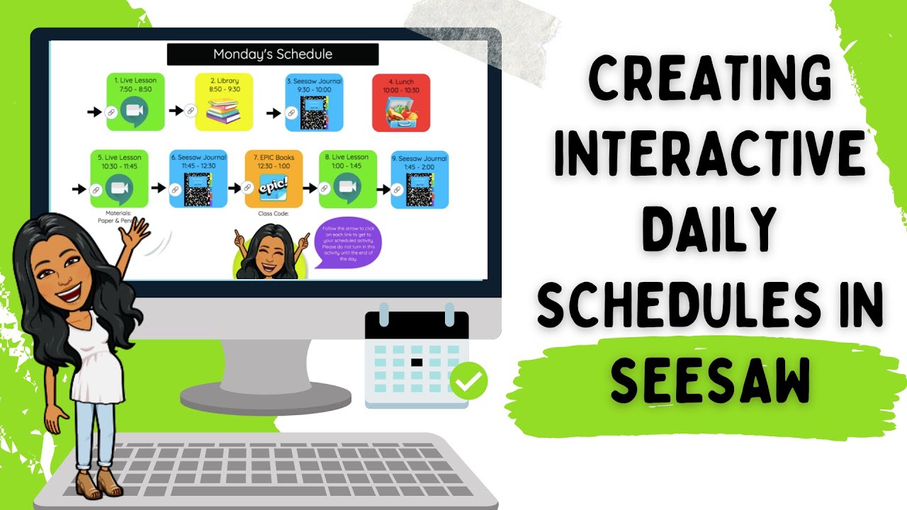 Creating Interactive Daily Schedules in Seesaw