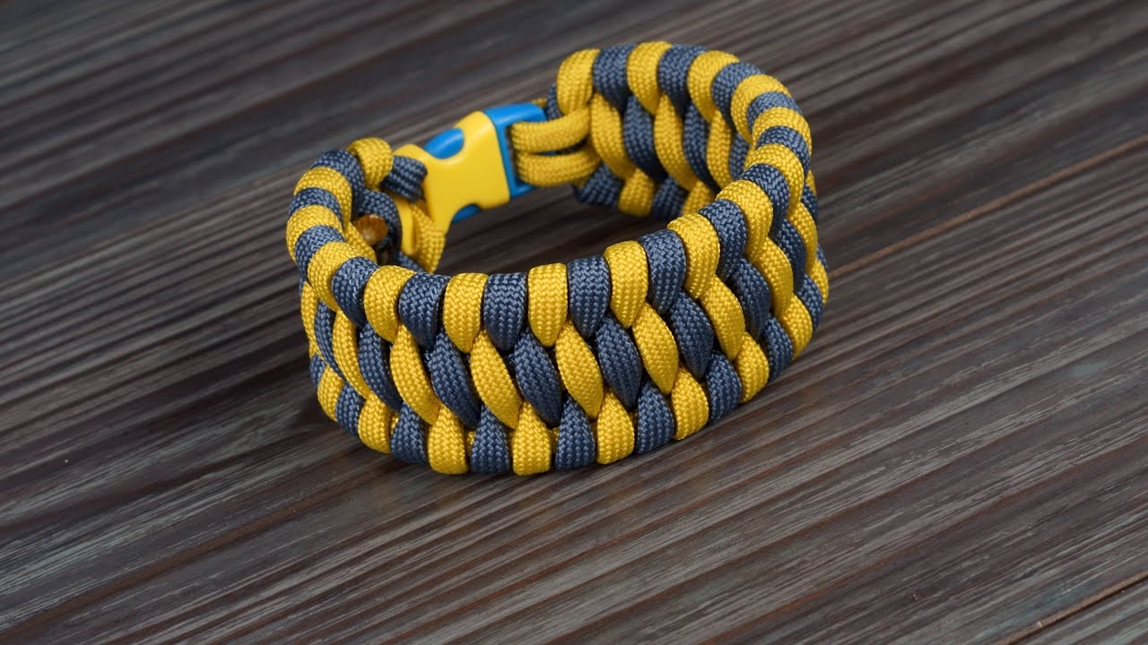 Two Color Trilobite Paracord Bracelet