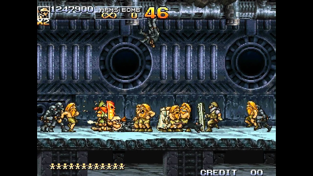 Metal Slug 5 Walkthrough/Gameplay Neo Geo