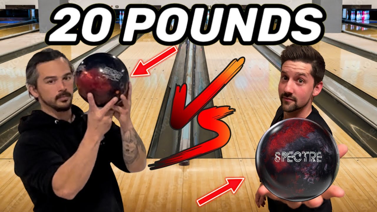 1v1 Match With A Custom 20 POUND BALL (INSANE SCORES)