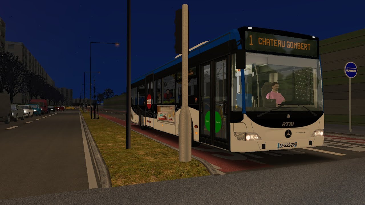 OMSI 2 FR RTM Marseille Mercedes Benz Citaro 2 Ligne 1 Château Gombert